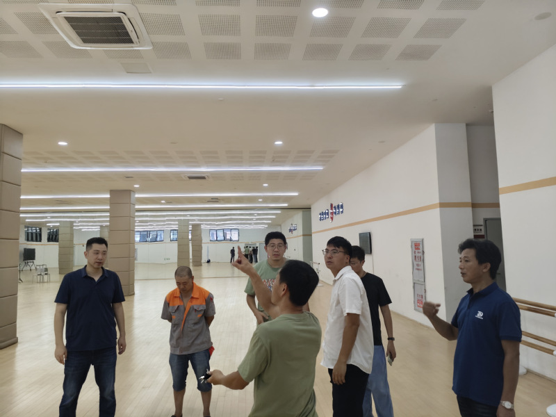 后勤管理处开展校园漏水隐患专项...
