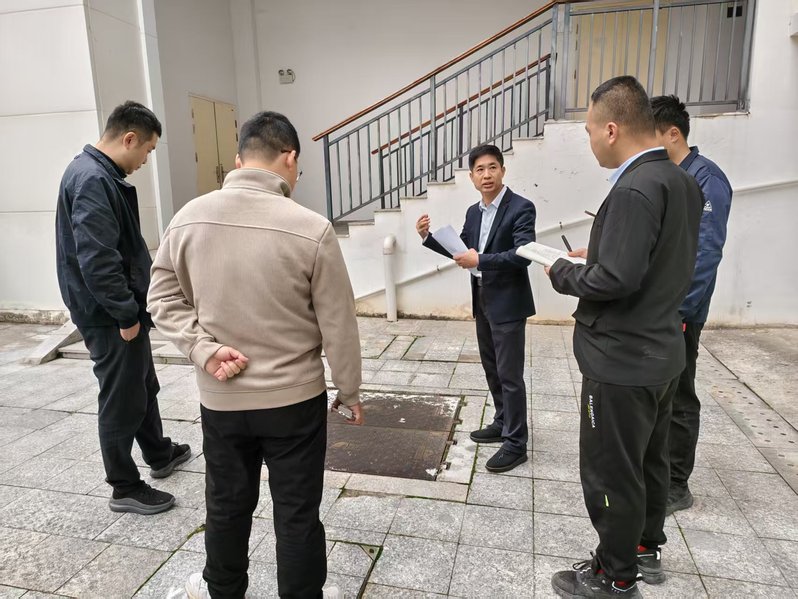 后勤管理处组织学期初水电安全专...